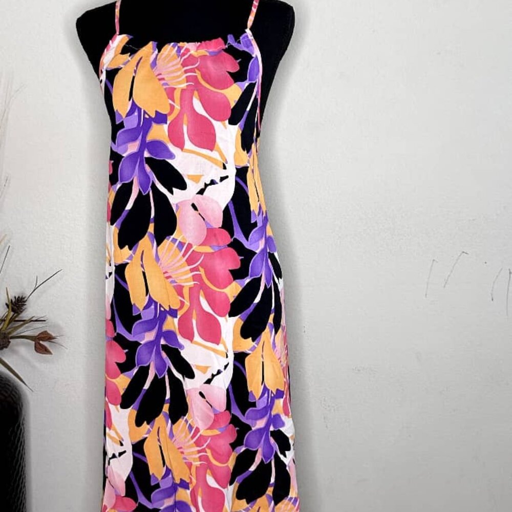 Women's Floral Print Slip Dress